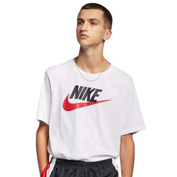 Nike 短袖上衣 男裝 純棉 白【運動世界】AR5005-100