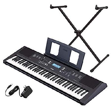 Yamaha PSR-EW310 76-key Portable Keyboard Bundle with Stand and Power Supply 並行輸入品