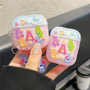 IMD耳機套彩虹小熊適用AirPods Pro藍牙耳機套AirPods3/4代防摔