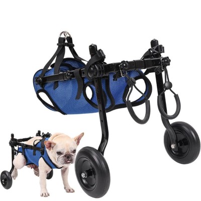 ペット車椅子 小型犬 フルサポート 4輪歩行器  軽量 調節可能