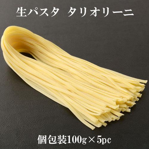 生パスタ タリオリーニ 100g×5pcセット パスタ pasta 平麺 冷凍パスタ