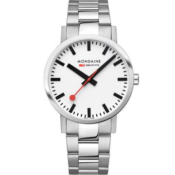 Mondaine 瑞士國鐵 Classic Metal 平面經典大三針手錶 中性錶 新年開運 送禮推薦 1XM-660011BJ