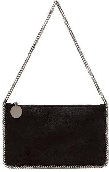 Stella McCartney 黑色 Falabella Pochette 单肩包
