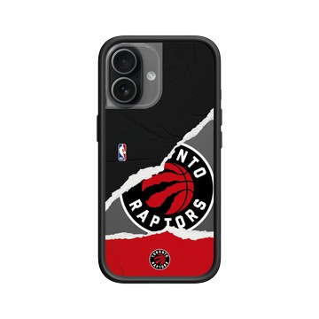 iPhone 17 Mod NX -邊框背蓋組合 (相機按鈕) 黑 - NBA - 熱血系列-多倫多暴龍 Toronto Raptors - Sweat and Tears