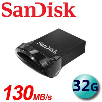 【公司貨】SanDisk 32GB Ultra Fit CZ430 USB3.2 隨身碟
