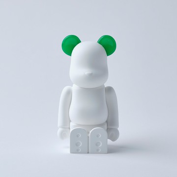 【Be@Rbrick】   庫柏力克熊 香氛熊擴香石 彩色耳朵版（綠色-小蒼蘭香氛）