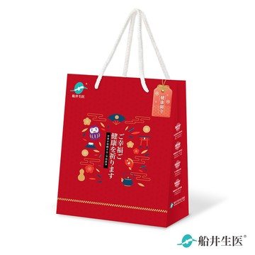船井 節慶禮袋(小) 21.8 x9.2 x27.8公分