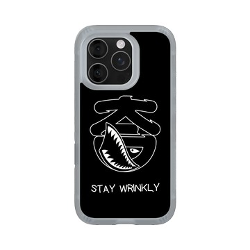 iPhone 16 Pro AirX 流變灰 - KID - STAY WRINKLY-鯊魚KID款