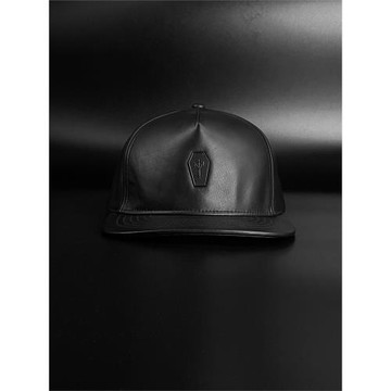 ZATA LIFE STYLE 澤塔體系限量版暗黑高街潮牌真皮棒球帽男女通用