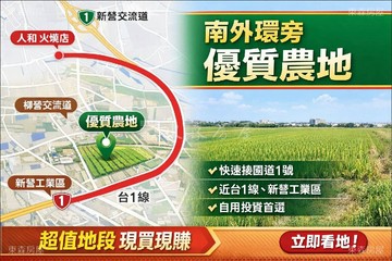 柳營近吳晉淮音樂館2.4分都內農地｜台南市柳營區外環段