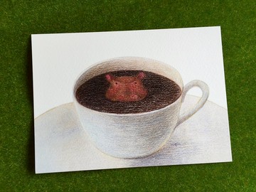 絕版特價中-河馬怪談 明信片