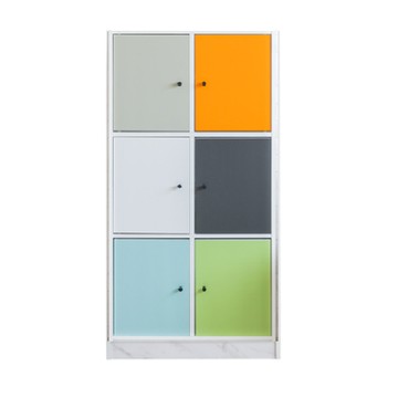 獨家玩色-繽紛六門櫃(AB)