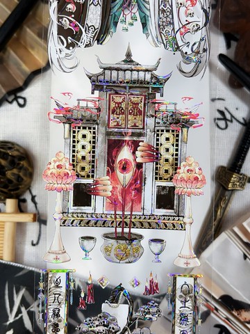 無常錄 PET 紙膠帶 貝殼光 10米卷