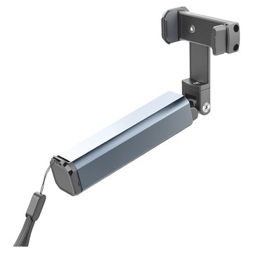 Sunday Life 便攜鋁合金旋轉手機固定座/手機旅行支架 灰色  1支