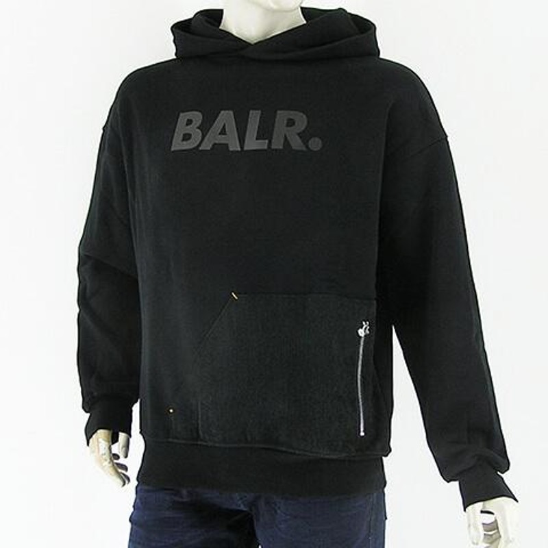 ボーラー BALR. メンズ パーカー JOEY BOX BRAND POCKET HOODIE B1261