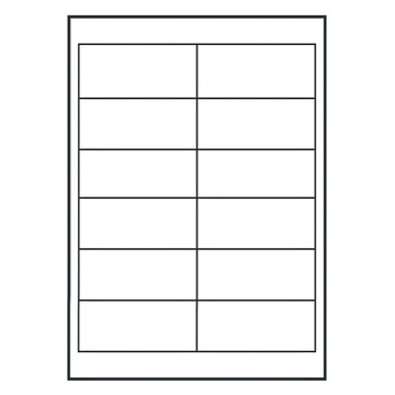 鶴屋 A4三用電腦標籤 115號 B4297 97 x 42mm  12格  105張