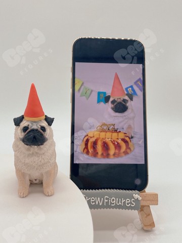 八哥 — Pawsome 寵物彩陶公仔 Pawsome clayfigure