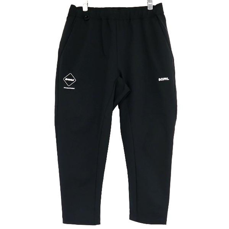 M 新品 FCRB 19AW WIDE TRAINING PANTS BLACK