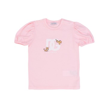 Dolce & Gabbana Kids 嬰幼兒花豹 T-Shirt
