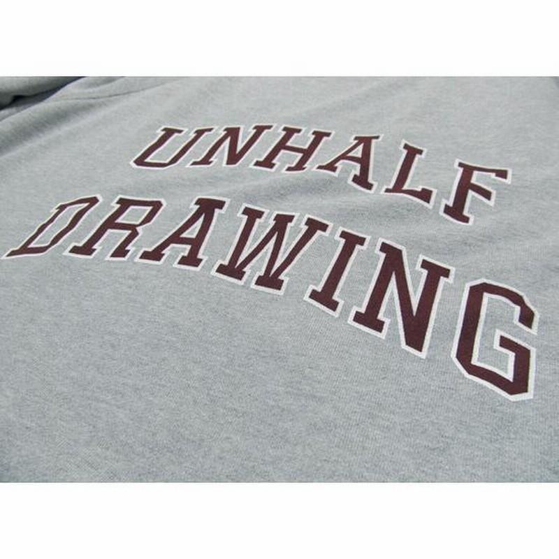 UNHALF DRAWING アンハーフ ドローイング 海千山千會 COLLEGE LOGO