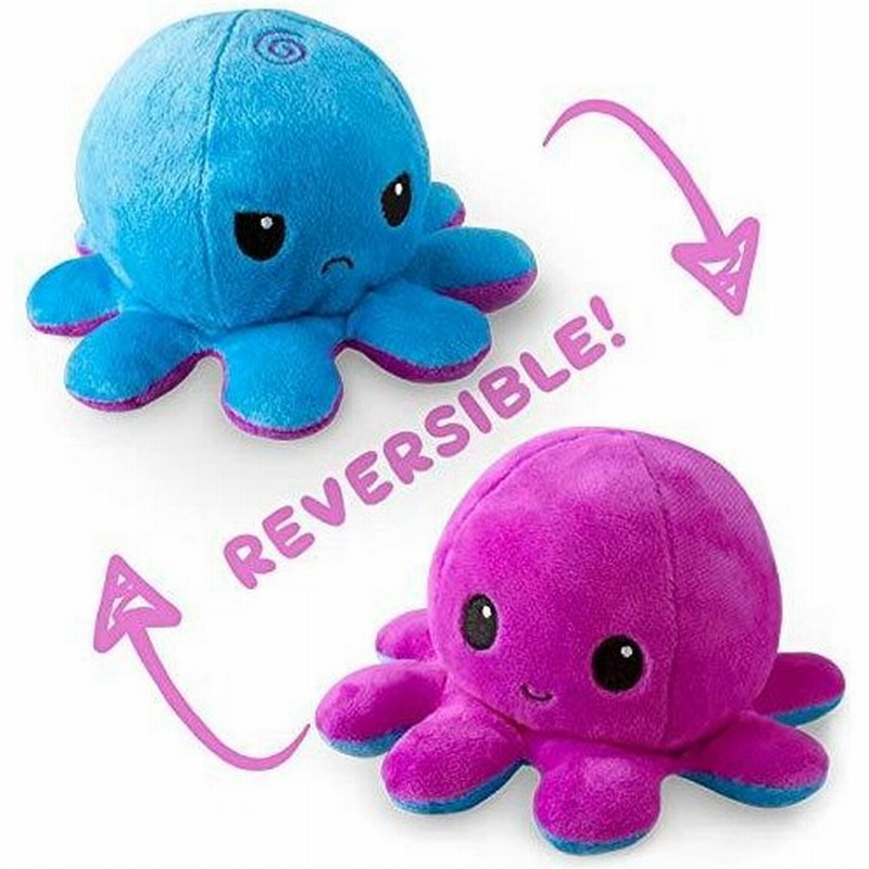 オリジナル リバーシブル タコ ぬいぐるみ 北米版 Teeturtle The Original Reversible Octopus Plushie Patent 通販 Lineポイント最大0 5 Get Lineショッピング