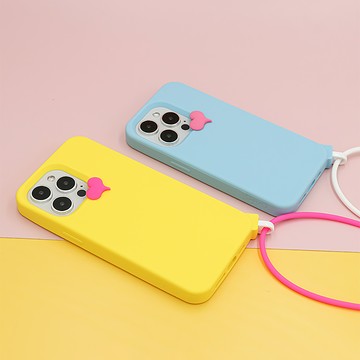 Candies iPhone 14 Pro  - Simple簡單的愛手機殼(黃)