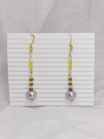 神祕的裘莉─手工串珠耳環