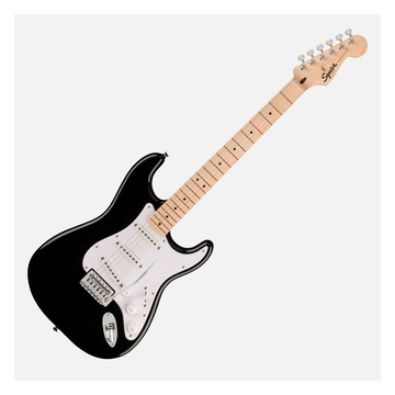Squier 電吉他 Sonic Stratocaster 單單單 小搖座 楓木指板 黑色【黃石樂器】