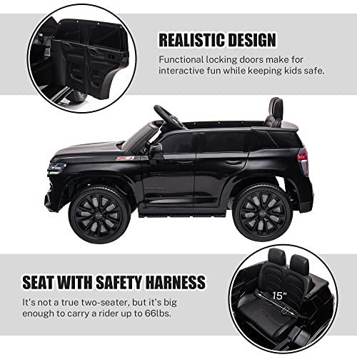 ENYOPRO Ride On Car for Kids, Licensed Chevrolet Tahoe SUV 12V7AH Battery Powered Ride On Toy Car, Kids Boys Girls Electric Car with Remote Contr