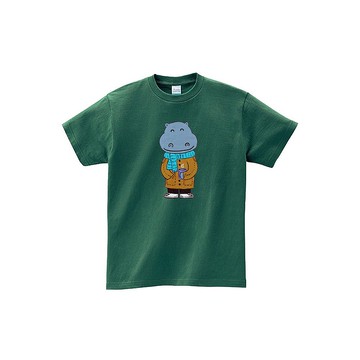 kami純棉中性T恤 | 森林河馬
