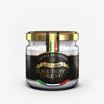 La Rustichella 黑松露細鹽 Black Truffle Table Salt 110g--常溫運送