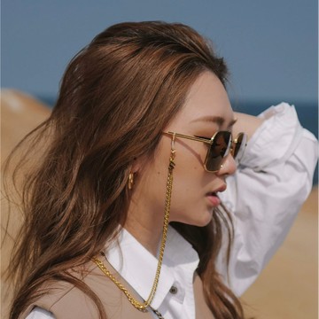 澳洲Sunny Cords 24k金雙層設計-Samantha L.眼鏡鍊|口罩鍊
