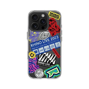 iPhone 16 Pro Clear Case（相機按鈕） 透明 - RHINO LIVE - 自由之聲，撕不掉