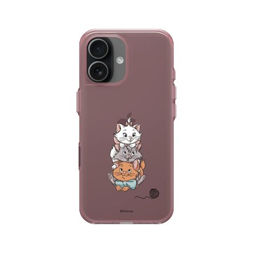 iPhone 17 Clear (相機按鈕) 晶醺玫 - 迪士尼-經典系列 Disney Classics - 貓兒歷險記 Les Aristochats - Marie, Berlioz et Toulouse
