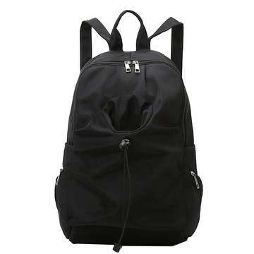 簡約日系前置水杯背包