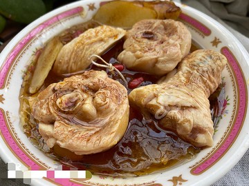 仿真台灣小吃 麻油雞蠟燭