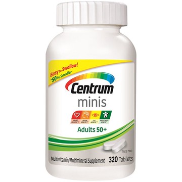 Centrum Silver Multivitamin Adult 50+ Minis 320 Tablets