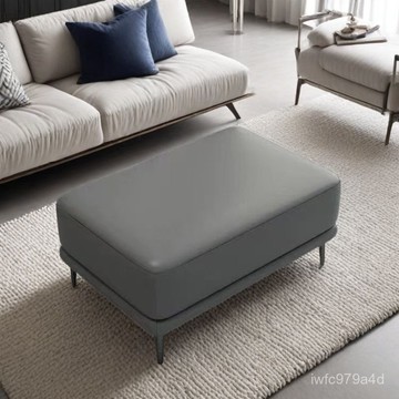 【免運#破損補發】輕奢意式長方形定製換鞋凳加長貴妃位客廳腳踏凳