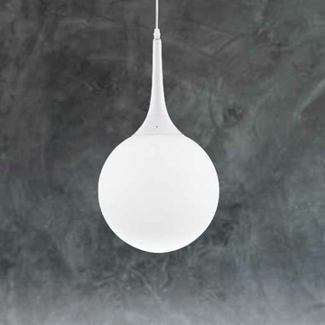 圓球白玉玻璃造型吊燈 36-61623