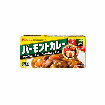 ハウス食品 バーモントカレー【中辛】230g×10箱