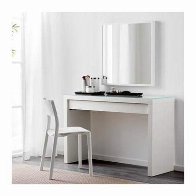 テーブル 机 ドレッサー IKEA イケア 家具 マルム MALM ドレッシング