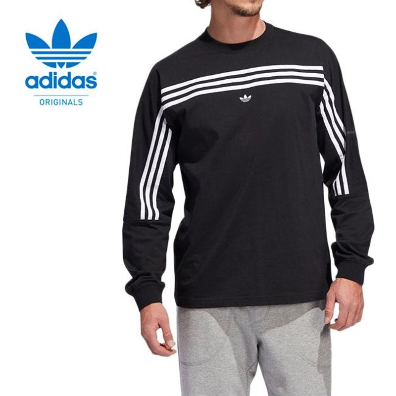 最大90%OFFクーポン 新品未使用タグ付adidas three stripes ロング T