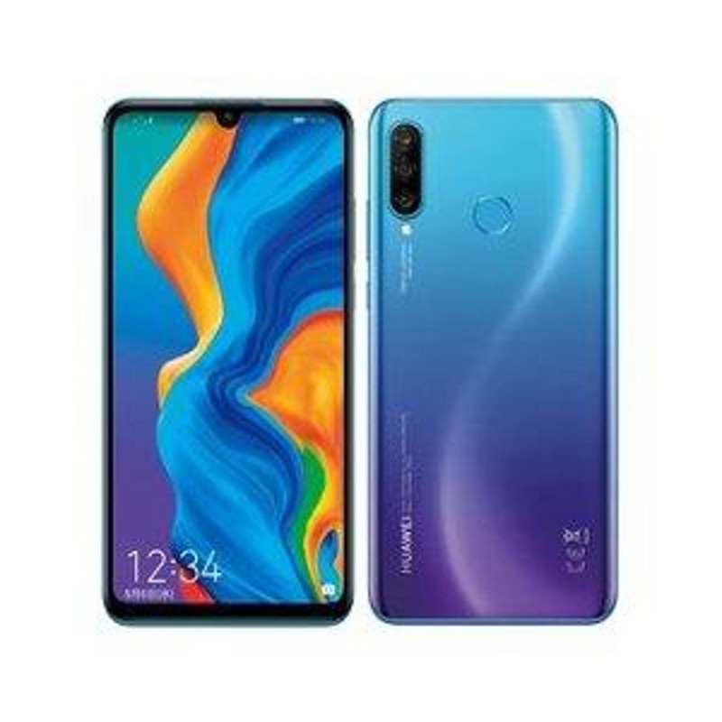 即日発送】HUAWEI P30 lite HWV33 au[ピーコックブルー] SIMフリー SIMロック解除品 白ロム【開封済み未使用品】 |  LINEショッピング