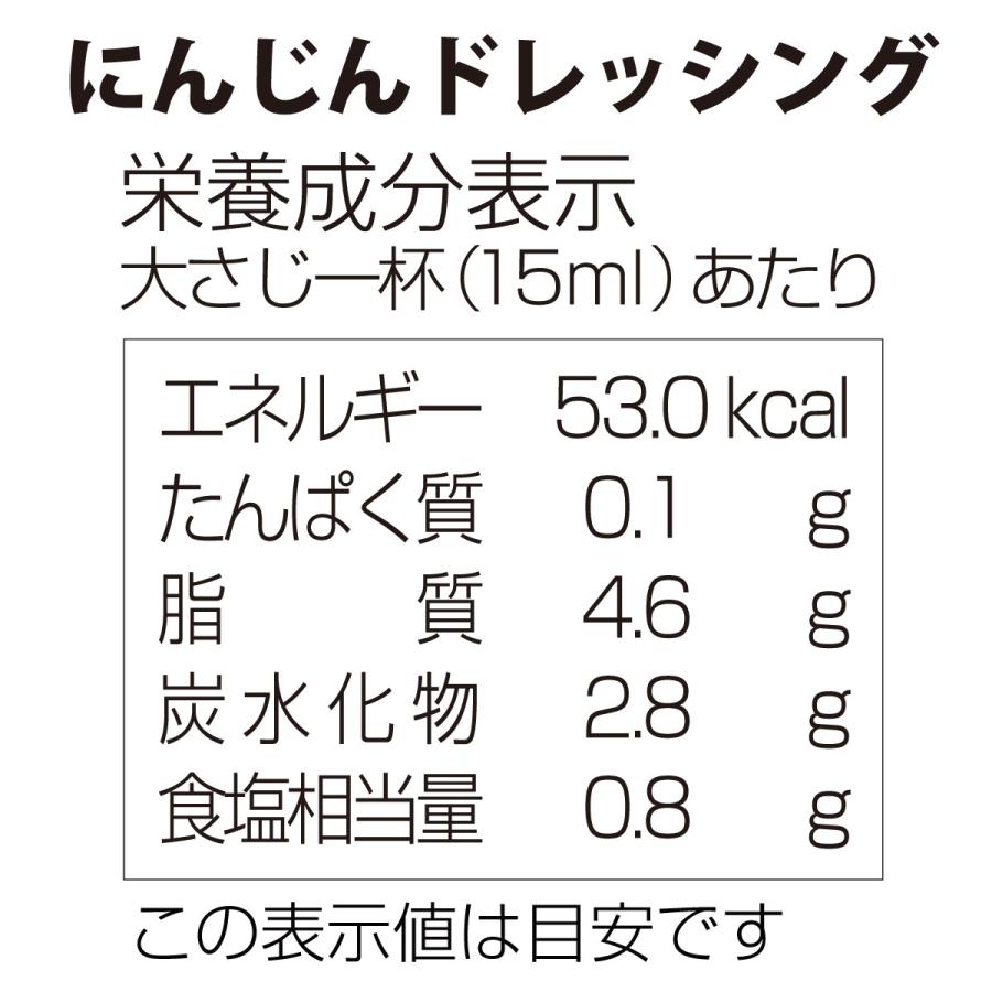 にんじんドレッシング 300ml 12本 まとめ買いセット 国産 人参使用 生ドレッシング