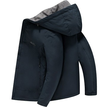 現貨+預購 連帽外套休閒夾克-春秋純色寬鬆防風男外套4款74gr59【獨家進口】【米蘭精品】