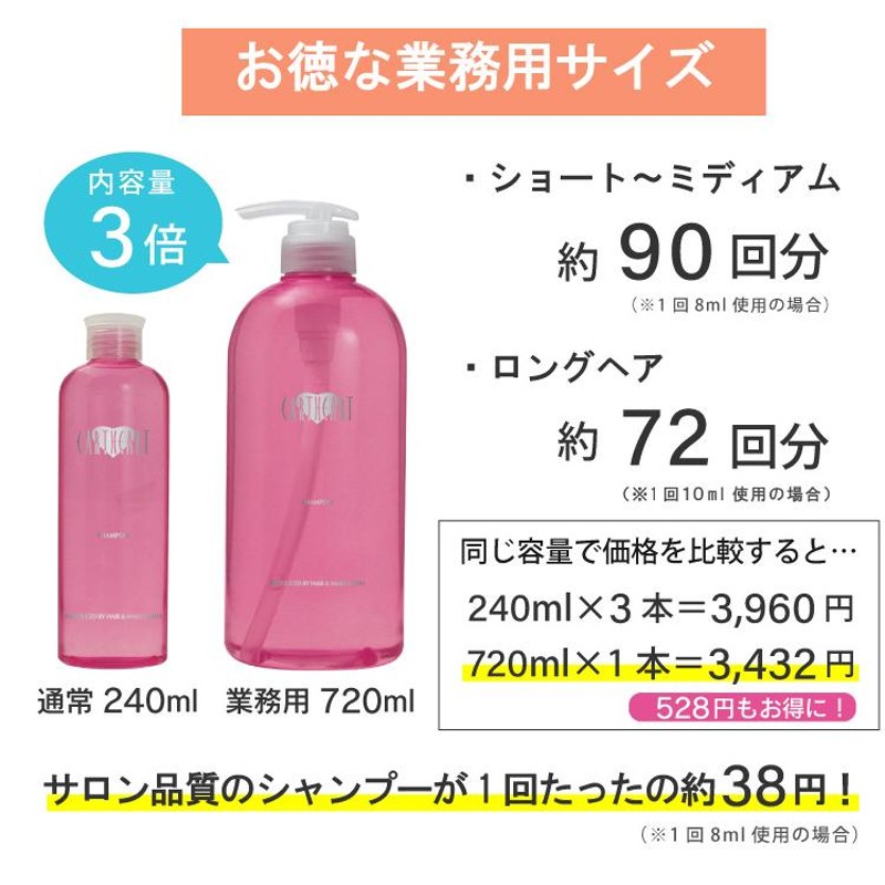 業務用サイズ【美容室専売品】アロマシャンプー＆トリートメントセット