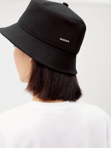 PANGAIA - Oilseed Hemp Bucket Hat - black - M M