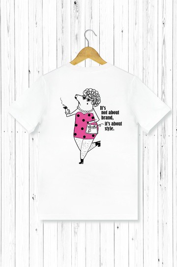 STATELYWORK 白富美 男短T恤