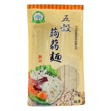 大雪山農場 五穀蒟蒻養生麵  250g  1包