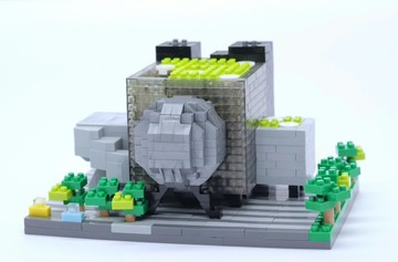 北藝建築微型積木